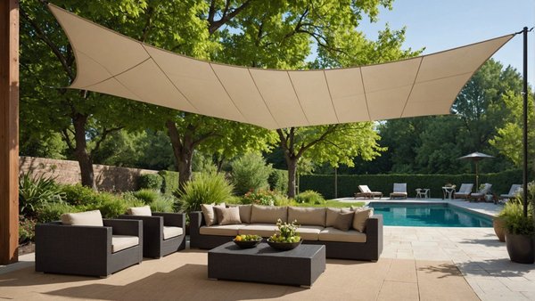 Les voiles d'ombrage : style, confort et protection pour votre extérieur