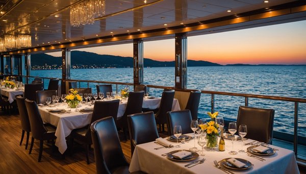 Découvrez les meilleures croisières dîner pour une escapade de rêve